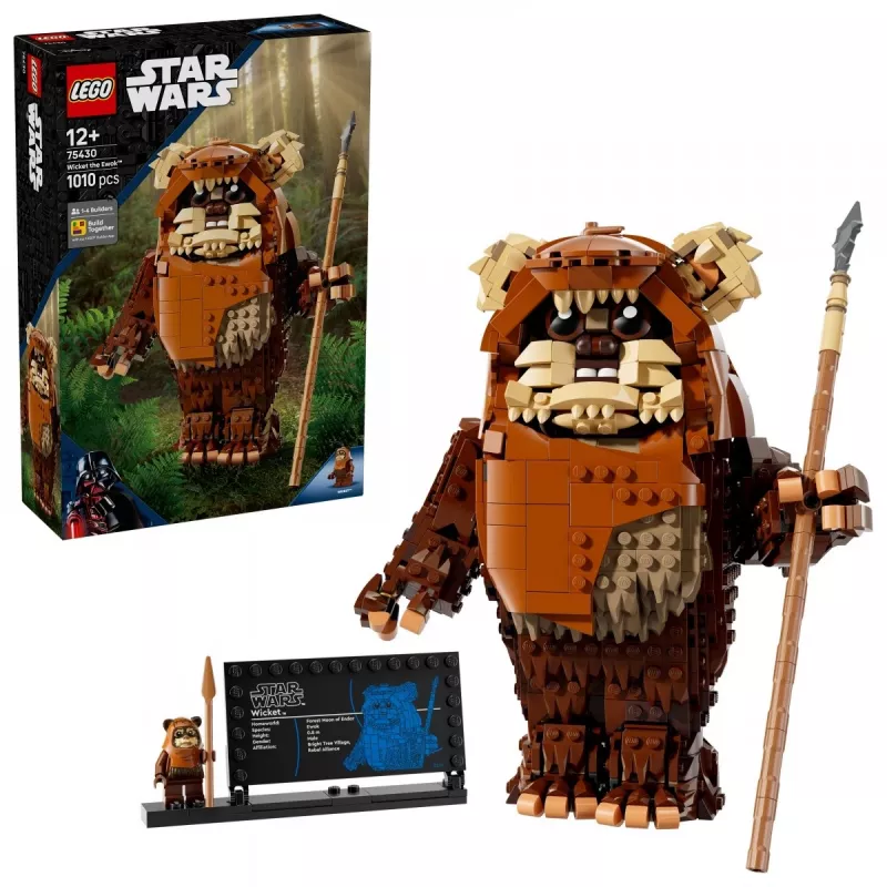 LEGO Star Wars bouwset Wicket the Ewok 75430 — 1010 stukjes, 230 mm model, leeftijd 12+