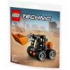 Bouwspeelgoed LEGO Technic compactlader 30710 met beweegbare armen en rupsbanden