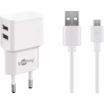 Goobay 44985 mobiele telefoonkabel wit