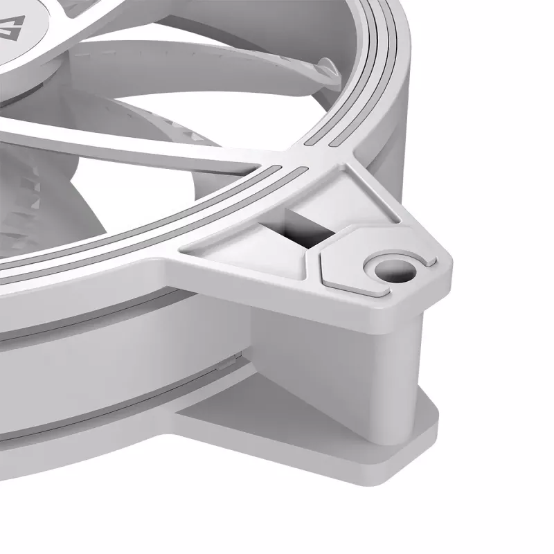 Behuizingsventilator MODECOM VOLCANO APEX 140 ARGB WHITE 140mm Reverse