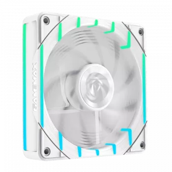 GAMEMAX TORNADO T12 ARGB-RW 120mm witte reverse-blade behuizingsventilator