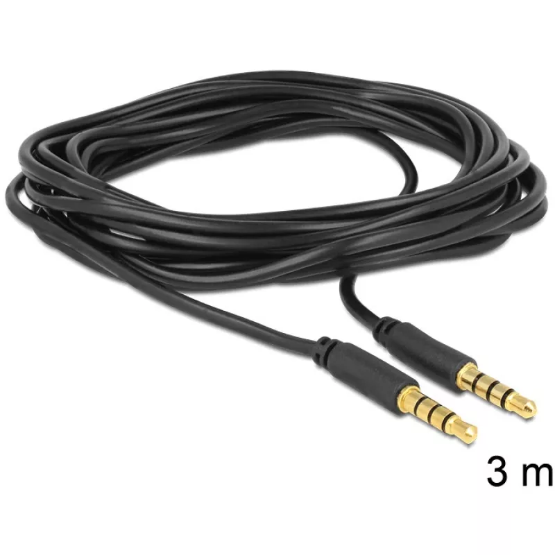 Audiokabel DeLOCK 3,5 mm - 3,5 mm 3 m
