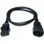 Zebra CS-CAB-IEC-L netsnoer zwart 1 m C13-koppeling C14-koppeling