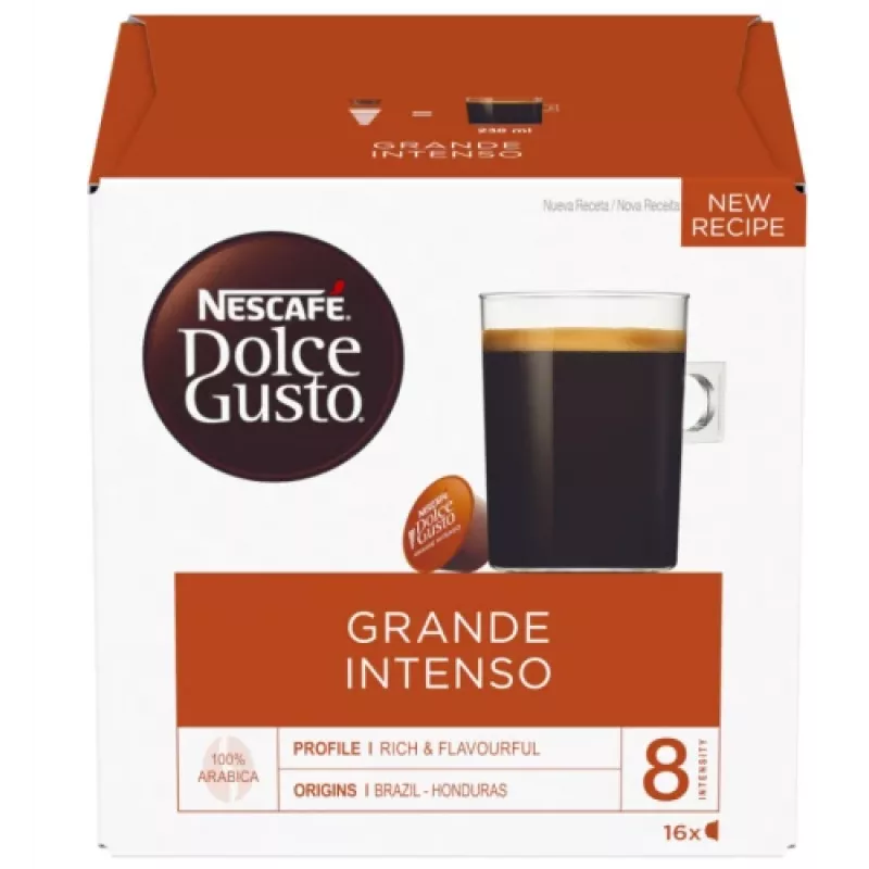 Nescafe Dolce Gusto Grande Intenso koffie, 16 capsules