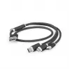 USB 2.0-kabel Gembird CC-USB2-AM31-1M — USB A-aansluiting, 1 m, zwart