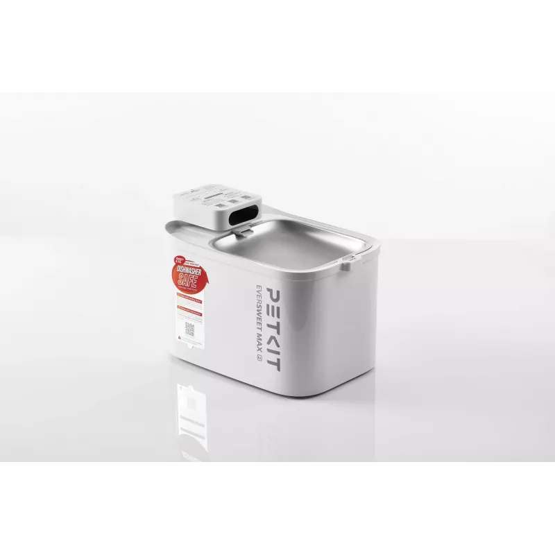 Drinkfontein voor huisdieren PETKIT Eversweet Max 2 — 3 L inhoud, BPA-vrij, wit