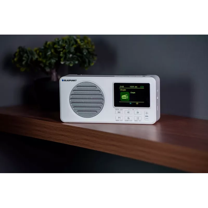 Blaupunkt DR6WH draagbare radio wit