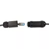 Netwerkkabel LogiLink CQ7093S RJ-45 Cat6a 10 m zwart