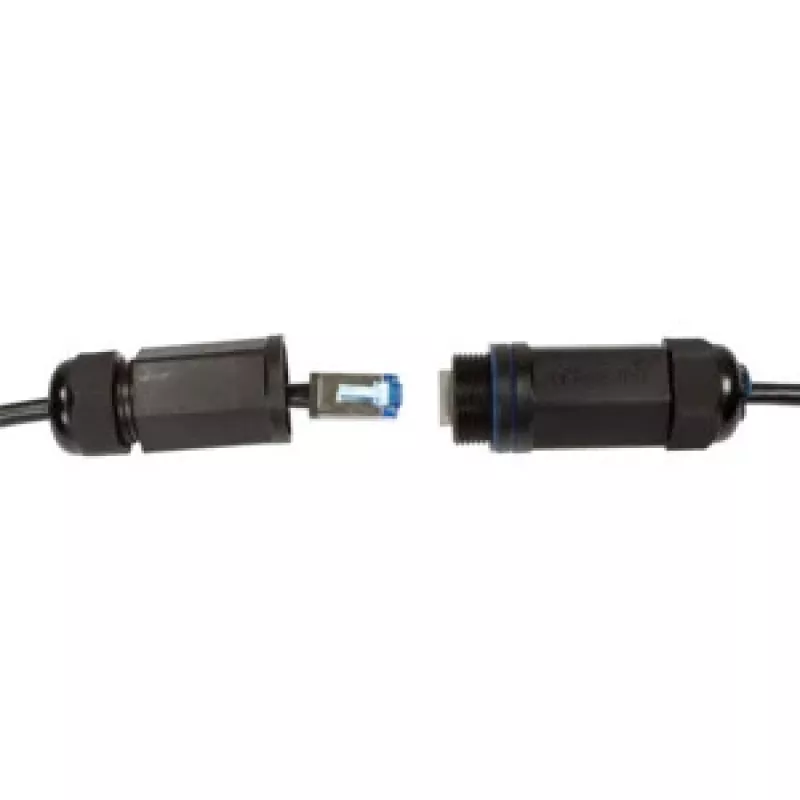 Netwerkkabel LogiLink CQ7093S RJ-45 Cat6a 10 m zwart