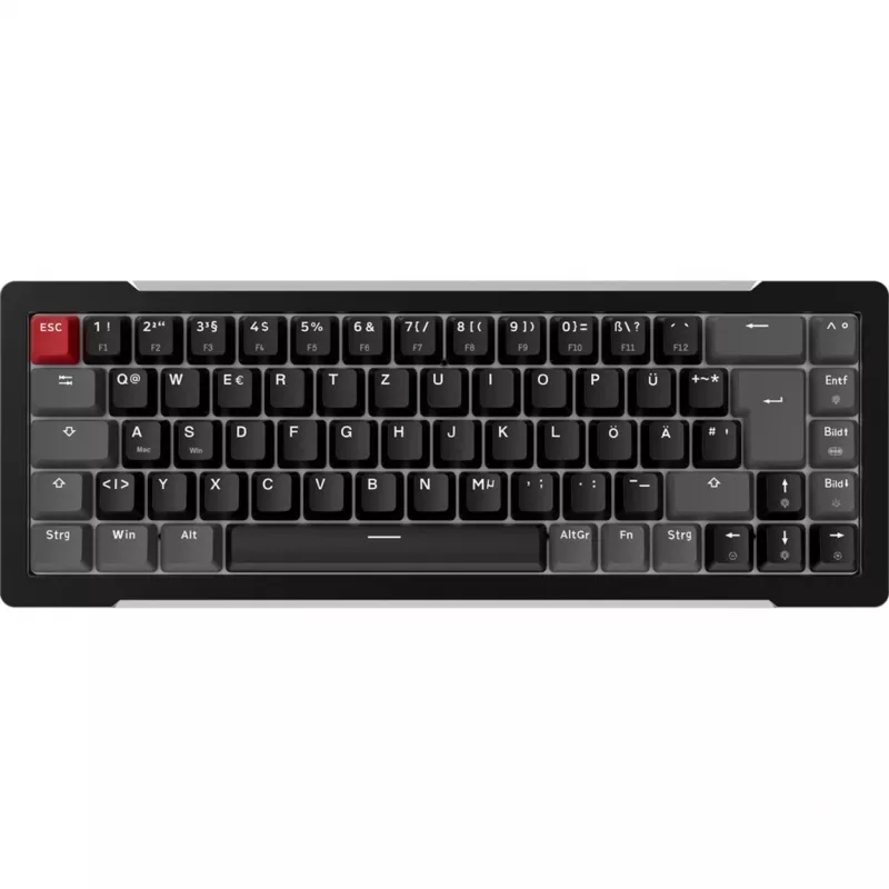 MGA-68, gaming-toetsenbord zwart, DE-layout, Hejin Magnetic Yellow
