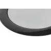 DEMCiflex stoffilter 80mm, rond - zwart/zwart