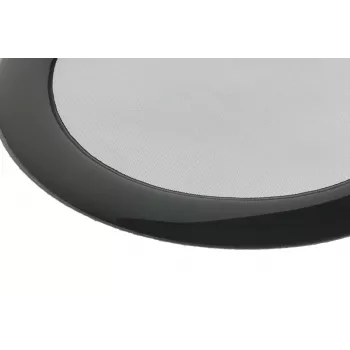 DEMCiflex stoffilter 80mm, rond - zwart/zwart