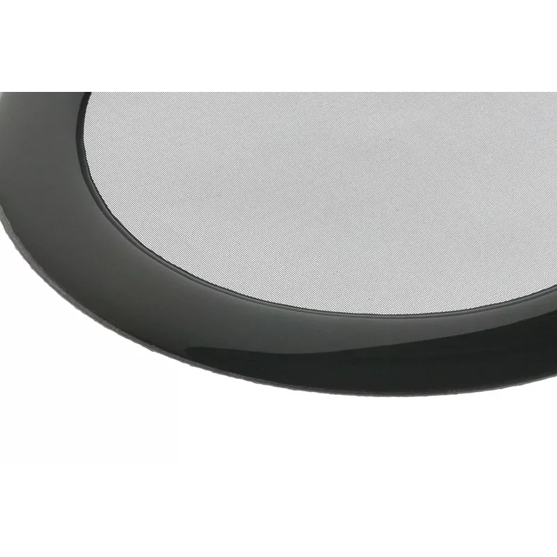 DEMCiflex stoffilter 80mm, rond - zwart/zwart