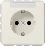 JUNG CD 1520 NA stopcontact type F ivoor (CD1520NA)