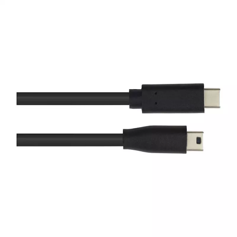 Good Connections USB2.0-kabel C-Mini B5pol. zwart 0,15m