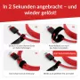 Kabelbinders met klittenband LTC ProBasic 50-delige set