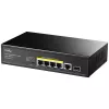 Cudy GS1005PTS1 netwerkswitch Gigabit Ethernet (10/100/1000) Power over Ethernet (PoE) zwart