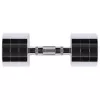 Verchroomde halters 2x10 kg HMS CHD10
