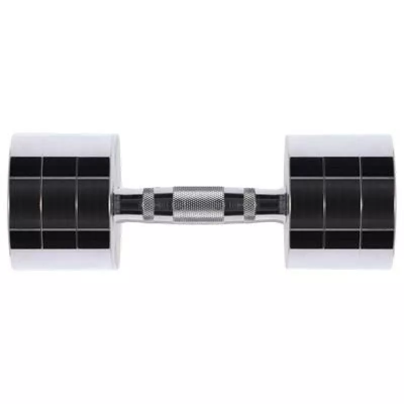 Verchroomde halters 2x10 kg HMS CHD10