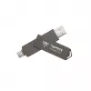 Patriot PVP30 externe SSD 512 GB, Duo A+C USB 3.2 Gen2, aluminium
