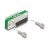 DeLOCK RF/EMI-ontstoringsfilter D-Sub 15 pin stekker naar bus laagdoorlaatfilter capacitief