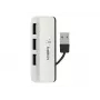 Belkin USB 2.0 4-poorts travel hub, zilver, F4U021bt
