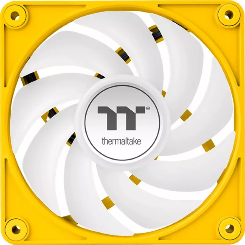 Thermaltake CT140 EX ARGB 140 mm geel 3-pack behuizingsventilator