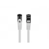 Netwerk-patchkabel LANBERG PCF8-10CU-0025-S Cat8.1 S/FTP (S-STP) RJ-45 – 0,25 m, grijs
