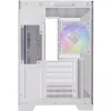 PC-behuizing Silentware View A-RGB White VIEWWHITE — mid-tower met A-RGB-verlichting, witte uitvoering