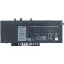 Accupack Dell hoofdbatterij 7,6 V 8500 mAh voor compatibele laptops