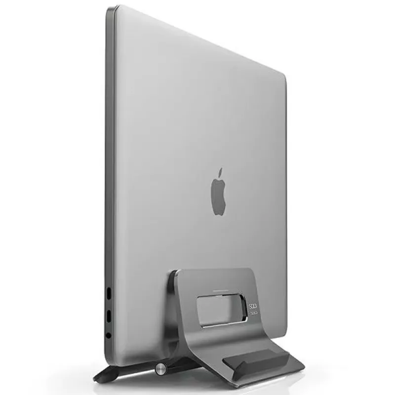 Gravity houderstandaard voor MacBook grijs