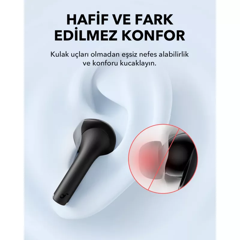 In-ear True Wireless headset Anker Soundcore A3994G11 K20i, USB-C, zwart, intraauraal
