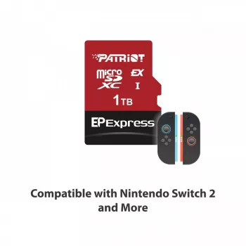 Patriot microSDXC-kaart 1 TB Express 800/600 MB/s PEF1TEPEXMCX