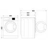 Wasmachine INDESIT MTWSC61294WPL 9 kg, energie-efficiëntieklasse C