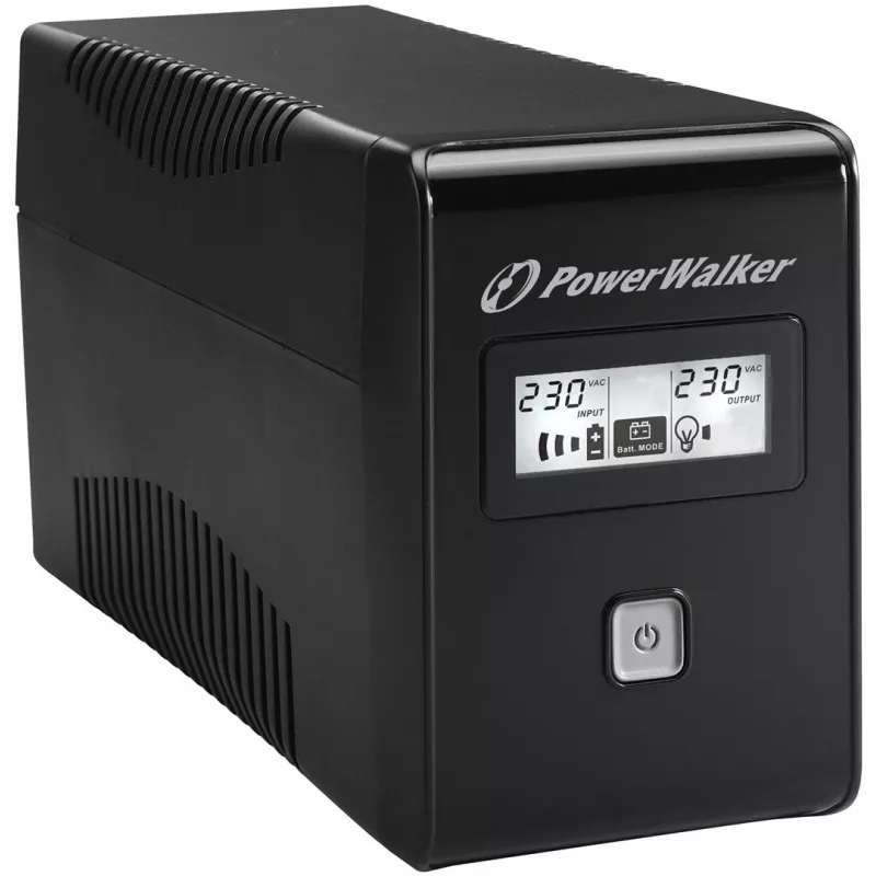 PowerWalker VI 850 LCD noodstroomvoorziening (UPS) line-interactive 0,85 kVA 480 W
