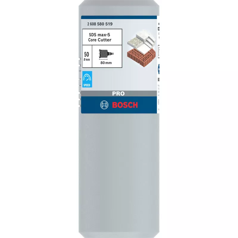 Boorset Bosch max 9 50 mm, 2 stuks (model 2608580519)