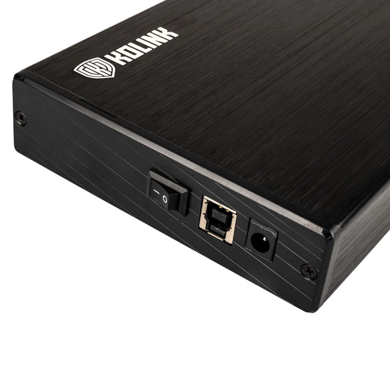 Kolink HDSU3U3 externe 3,5-inch USB 3.0-behuizing, zwart