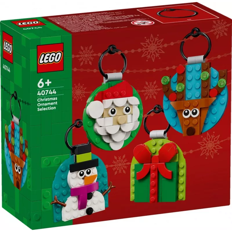 Bricks Iconic 40744 kerstversiering-assortiment