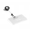 Durable 8016 liggende badgehouder transparant 10 stuks