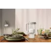 Brita Glass+1 Maxtra Pro Pure Performance glazen filterkan, 2,5 l totaal / 1,5 l gefilterd, vaatwasserbestendig, grijs