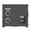 Darflash FT418 computerbehuizing + 6 aRGB-ventilatoren (zwart)