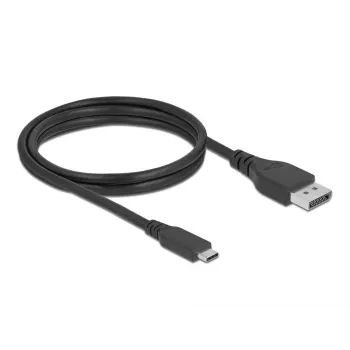 USB Type-C naar DisplayPort kabel DeLOCK 86040 8K 60 Hz 1,5 m