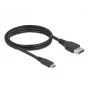 USB Type-C naar DisplayPort kabel DeLOCK 86040 8K 60 Hz 1,5 m