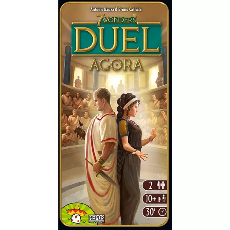 7 Wonders Duel - Agora, bordspel-uitbreiding
