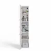 Top E Shop S33 BIEL badkamer opbergkast, wit