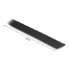 DeLOCK stofband 25 m x 25 mm scheurbaar zelfklevend zwart
