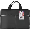 Laptoptas DEFENDER Lite 39,6 cm (15,6 inch) zwart/grijs, polyester, rits, draaggreep, afneembare schouderriem
