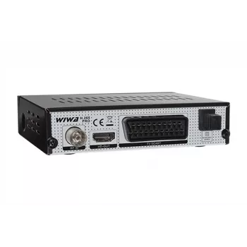 Terrestrische HD-digitale tv-tuner WIWA H.265 PRO DVB-T/DVB-T2 — Full HD, H.265, HDMI, SCART, USB, opname