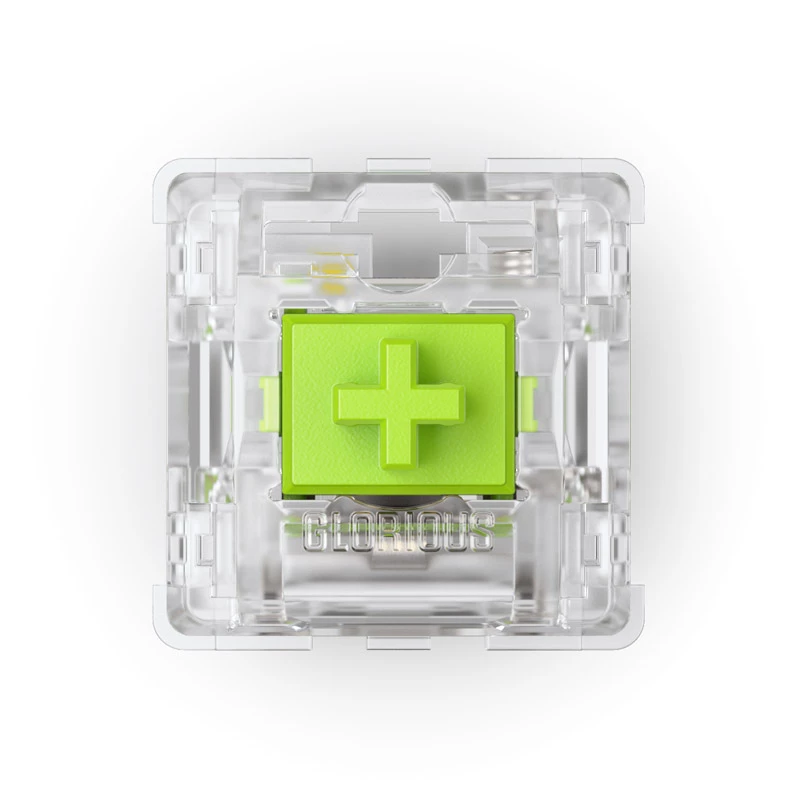 Glorious Raptor switch GLO-SWT-RAPTOR-LUBED, mechanisch, 5-pins, clicky, 55 g, 36 stuks
