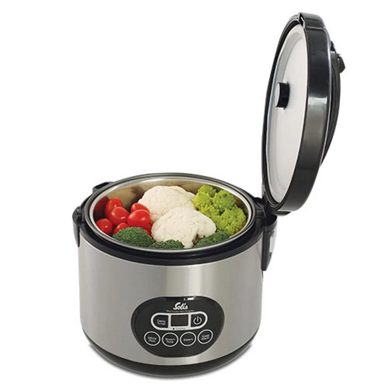 Rijstkoker Solis 979.30 1,2 L 500 W roestvrijstaal